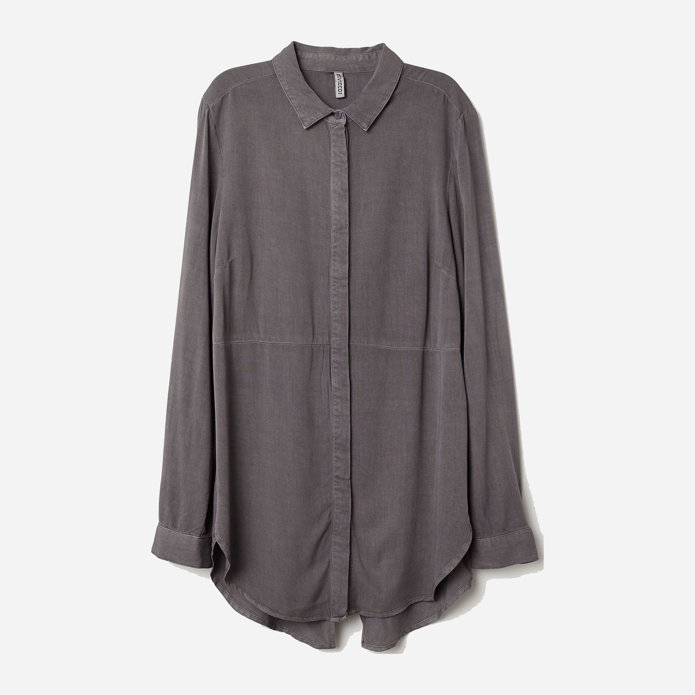

Рубашка джинсовая H&M 05-0414577-007  Серая (СА2000001865460, Рубашка джинсовая H&M 05-0414577-007 36 Серая (СА2000001865460)