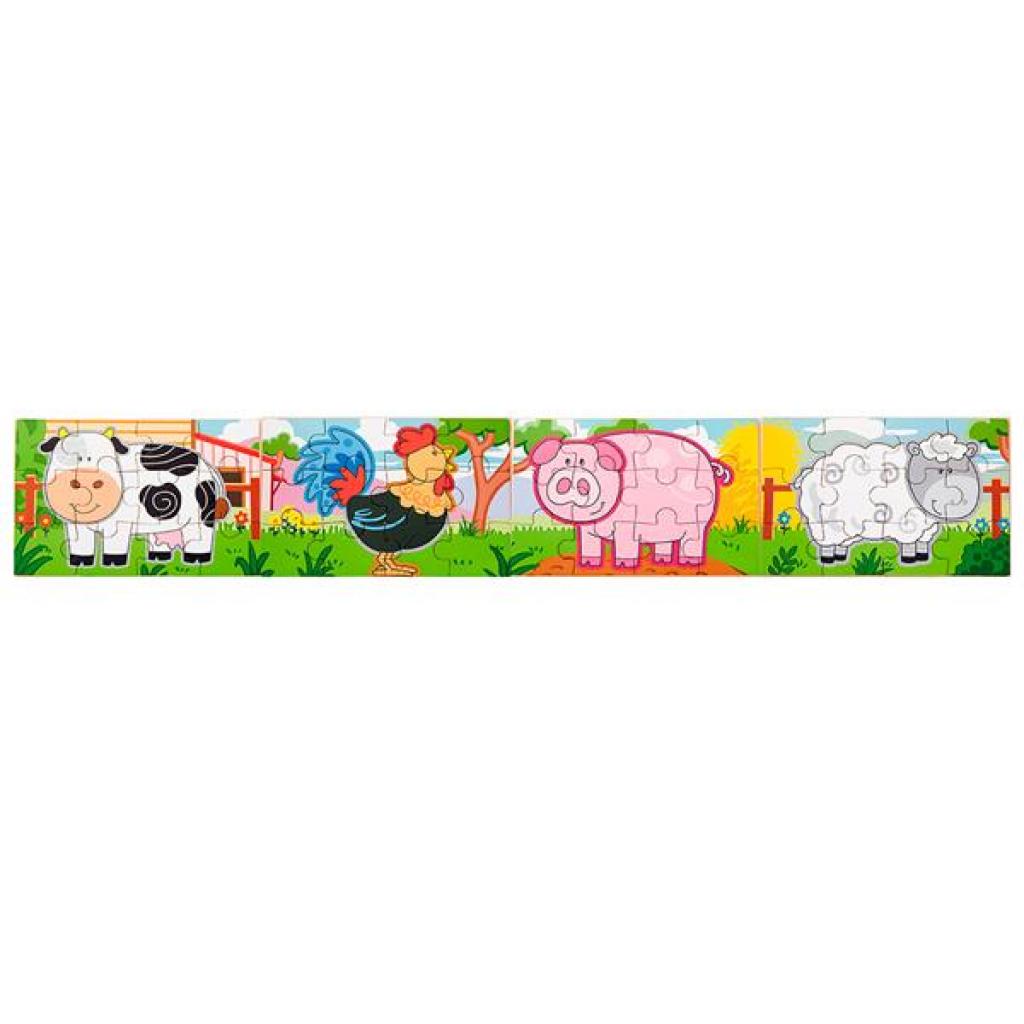 

Пазл Viga Toys Ферма, 48 элементов (50069)