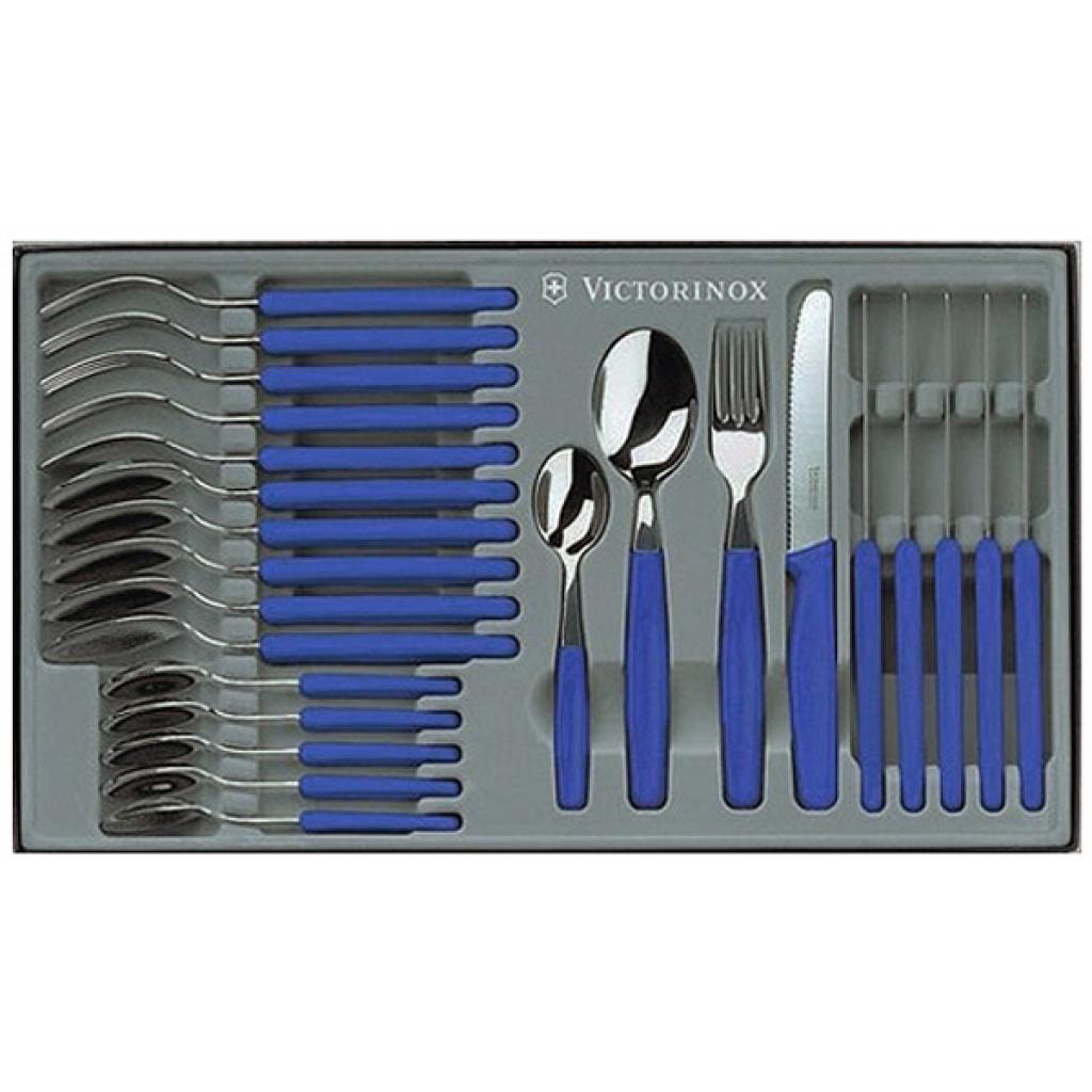 

Набор столовых приборов Victorinox Standart 24 предмета Blue (5.1332.24)