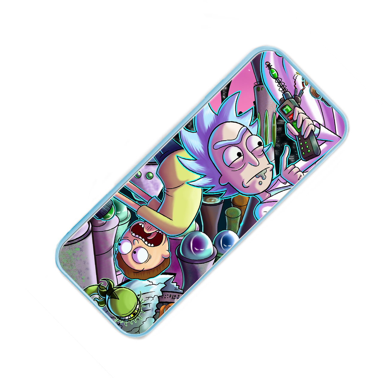 

Пенал школьный пластиковый Рик и Морти (Rick and Morty) (34408-1561-5) Голубой