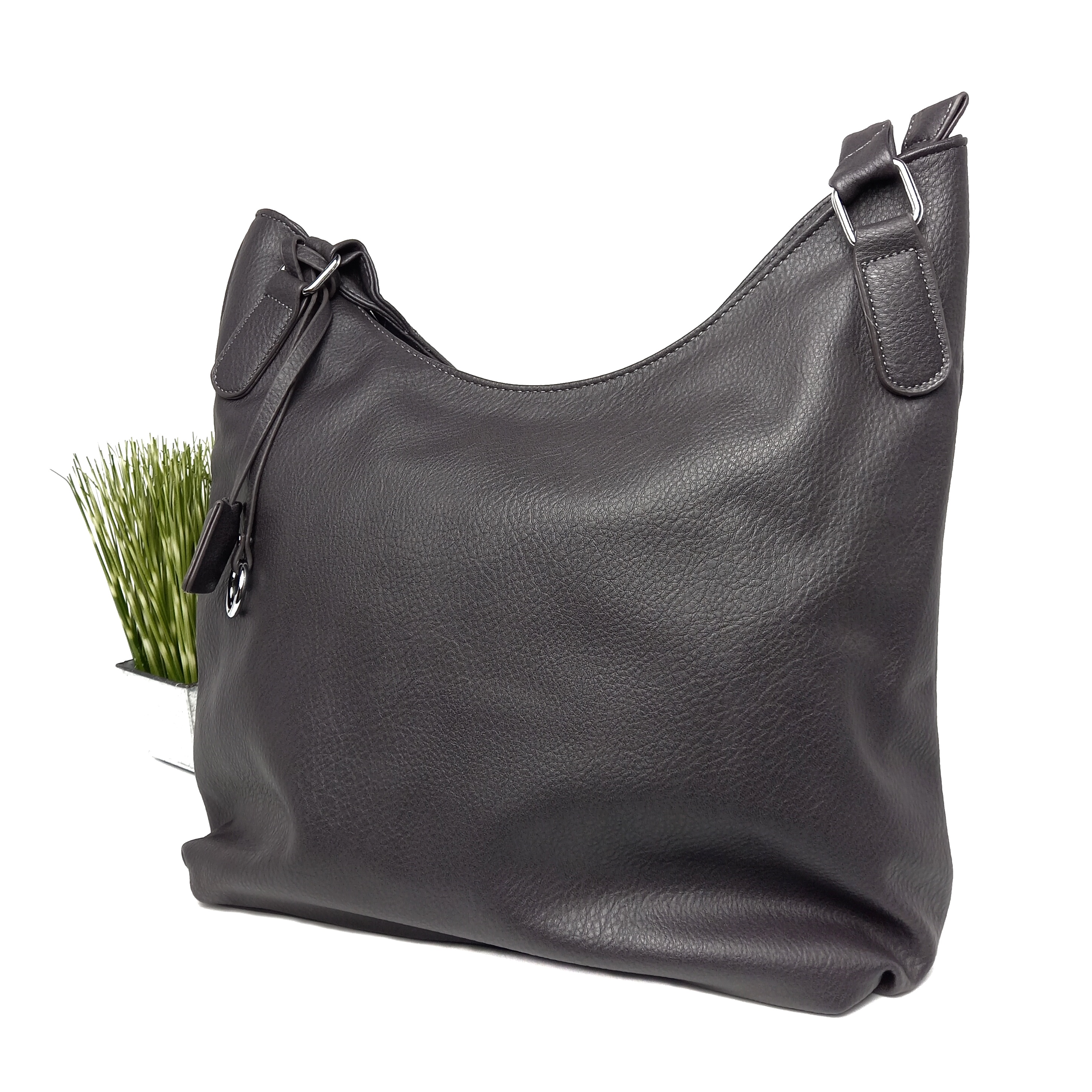 

Модная женская сумка EteralSmile серая PX201 gray