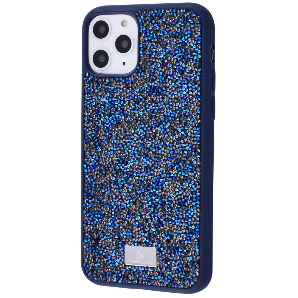 

Чехол Bling World Grainy Diamonds (TPU) для iPhone 12 Pro Max navy