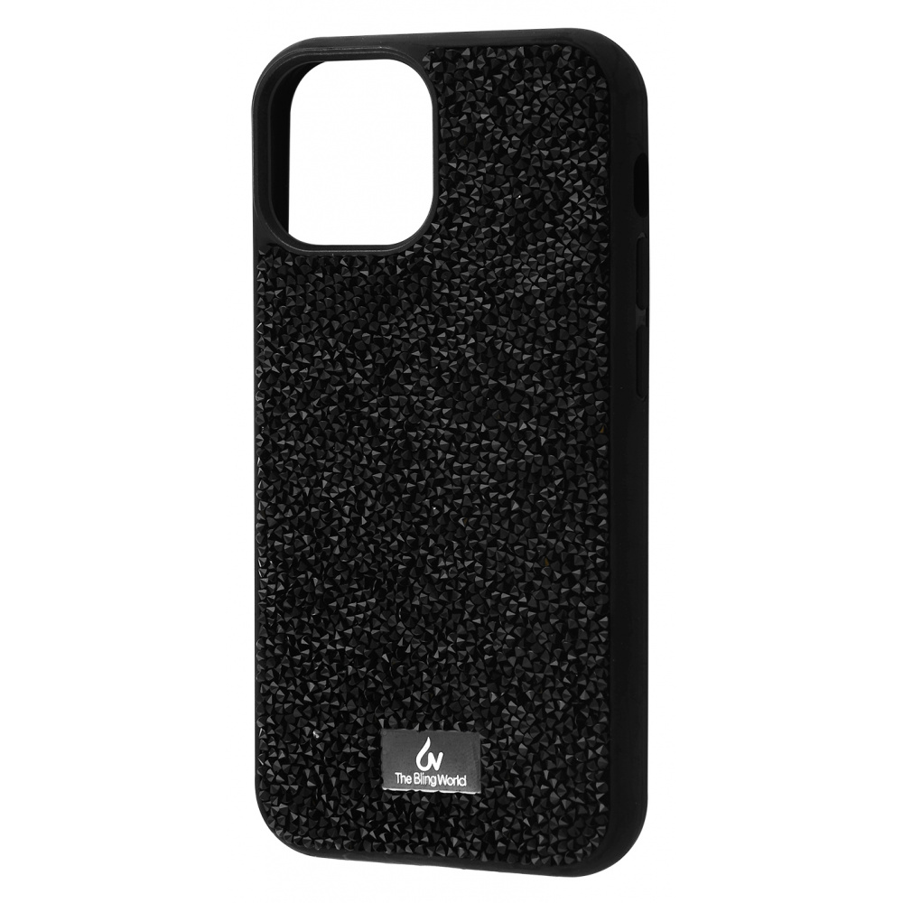 

Чехол Bling World ROCK DIAMOND для iPhone 13 mini black