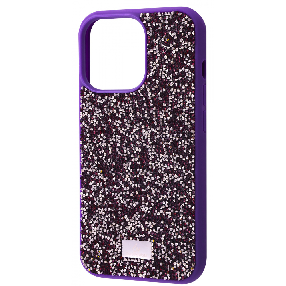 

Чехол Bling World ROCK DIAMOND для iPhone 13 Pro purple