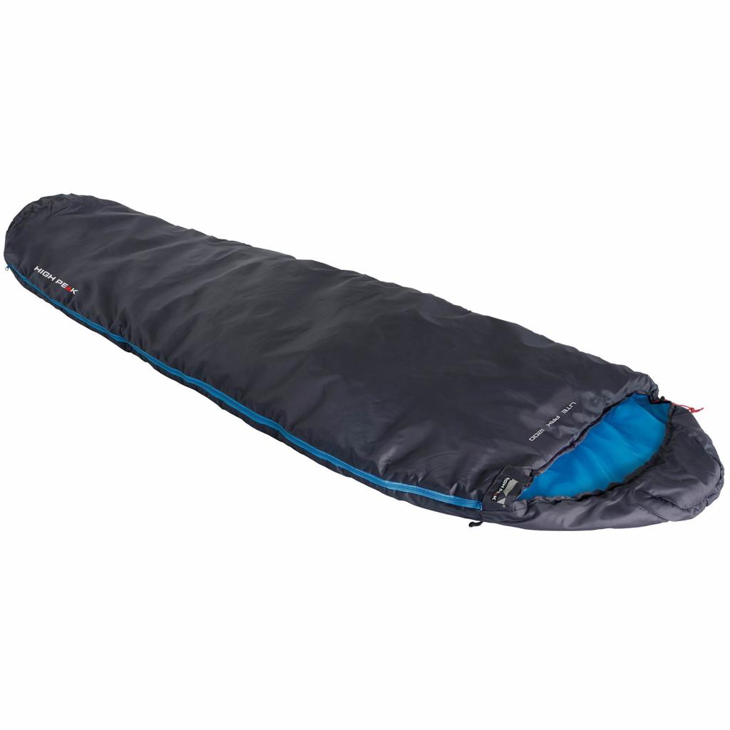 

Спальный мешок High Peak Lite Pak 1200 +5C Anthra/Blue Left (928922)