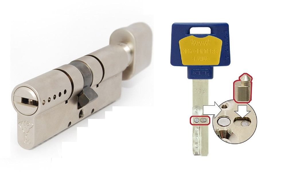 

Цилиндр MUL-T-LOCK INTERACTIVE 66 TNI Кл-пов Ник