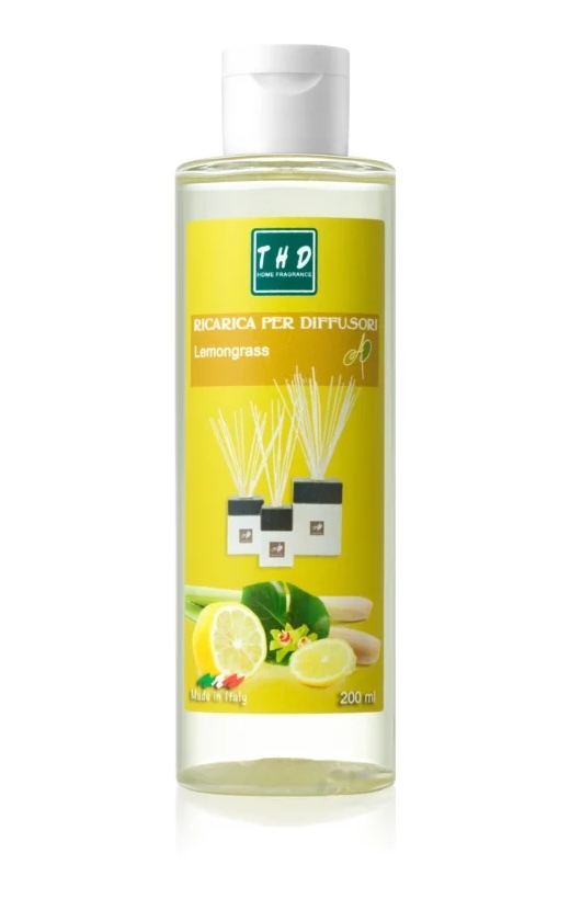 

THD Ricarica Lemongrass Наповнювач до аромадиффузору 200 мл