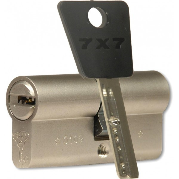 

Цилиндр MUL-T-LOCK 7x7 76 NI Кл-кл Ник