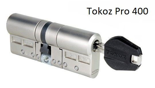 

Цилиндр TOKOZ PRO 400 95мм (40*55) матовый никель