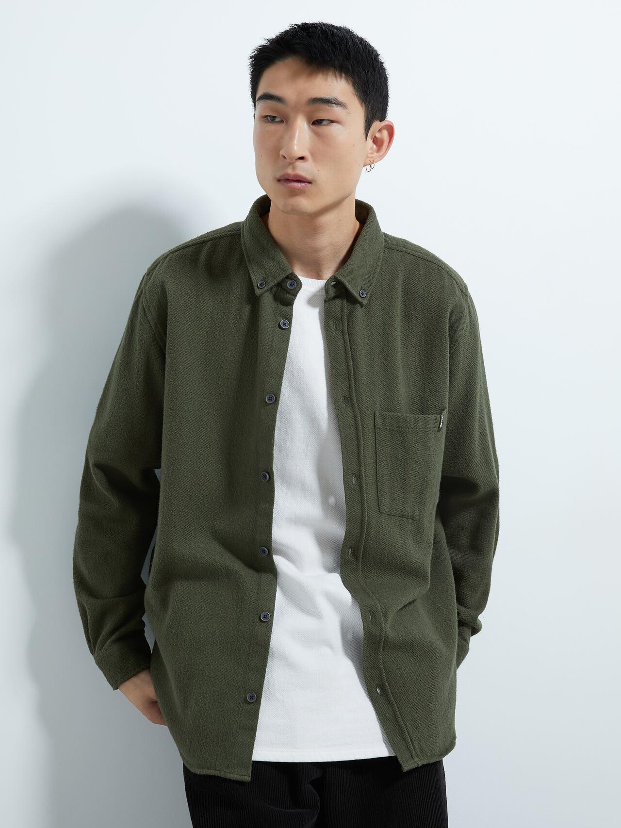 

Рубашка Zara XAZ212147BCSR L Болотная