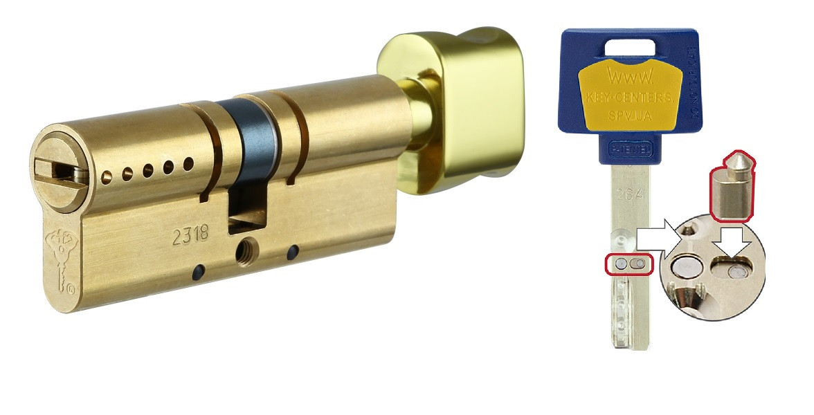 

Цилиндр MUL-T-LOCK INTERACTIVE 90 T Кл-пов Лат