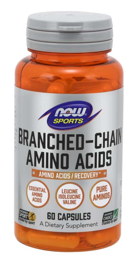 

BCAA аминокислоты NOW Branched Chain Amino Acids 60 капсул (333479)