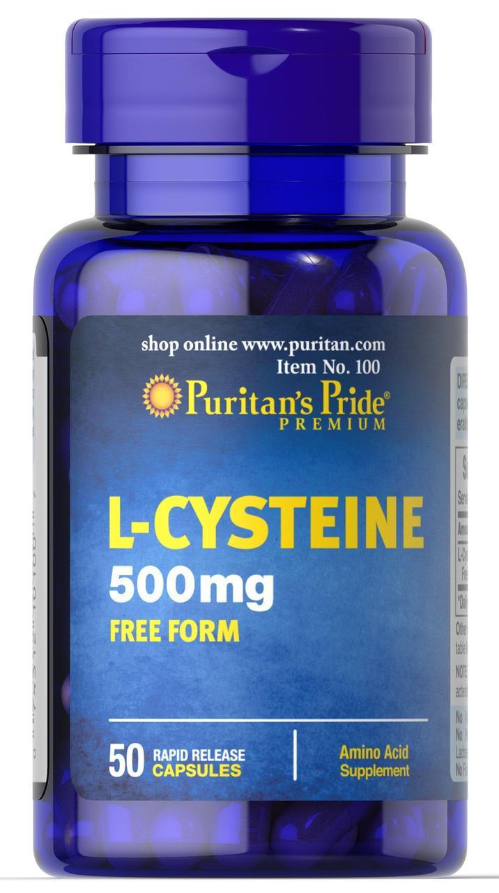 

Витамины Puritan's Pride L-Cysteine 500 мг 50 капсул (333669)