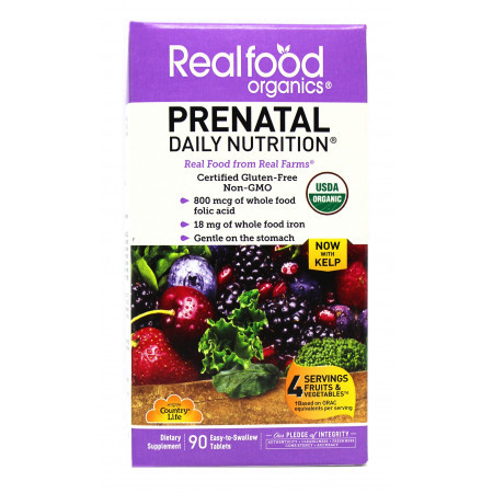 

Витамины для беременных женщин Country Life Prental Daily Nutrition 90 таблеток (333158)