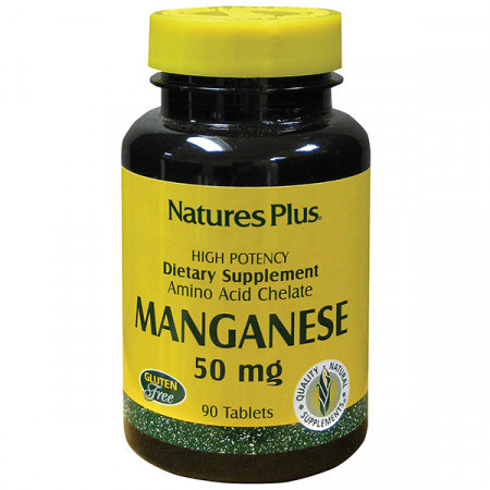 

Марганец Natures Plus Manganese 50 мг 90 таблеток (333331)