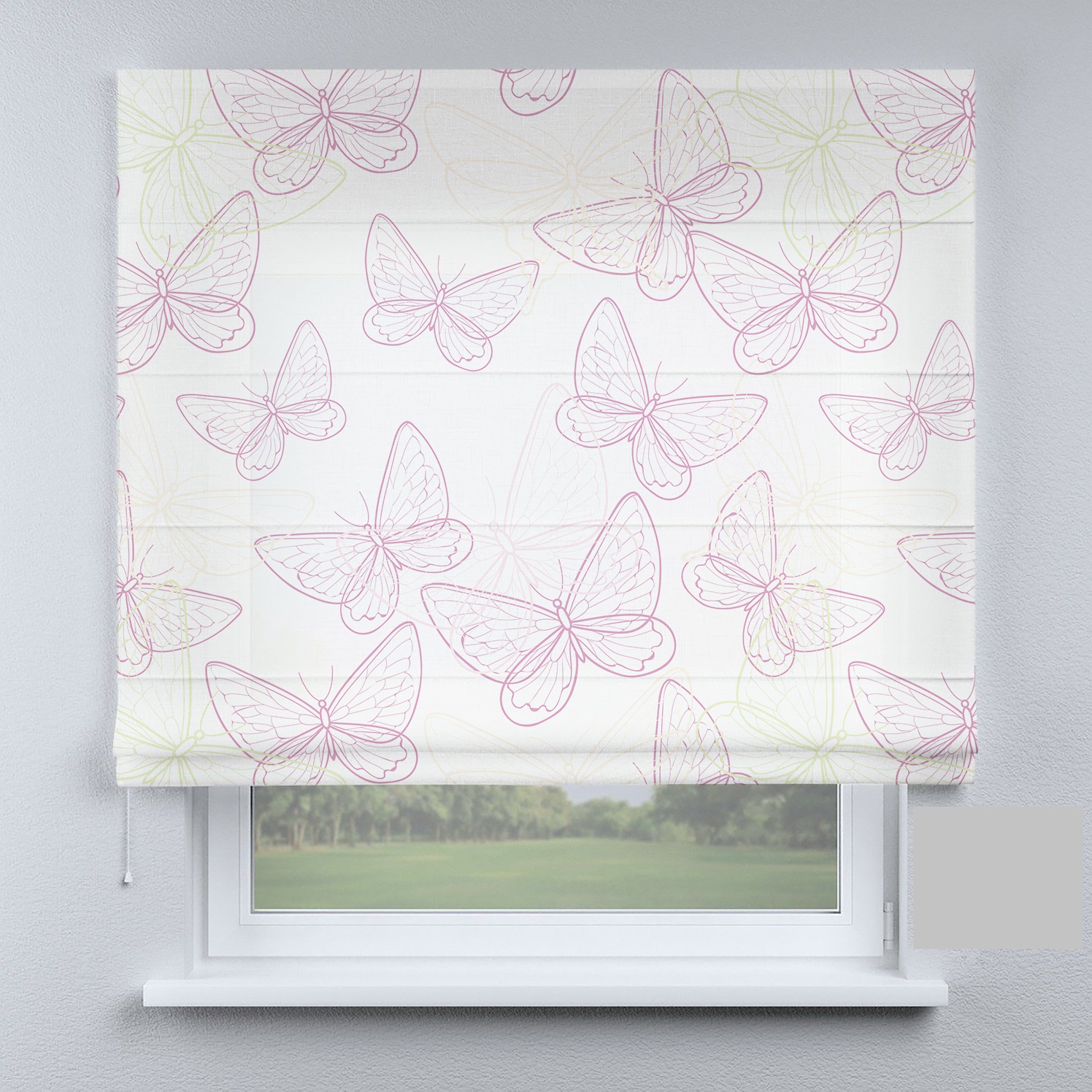 

Римские шторы DECOLIV бабочки 240*170 см