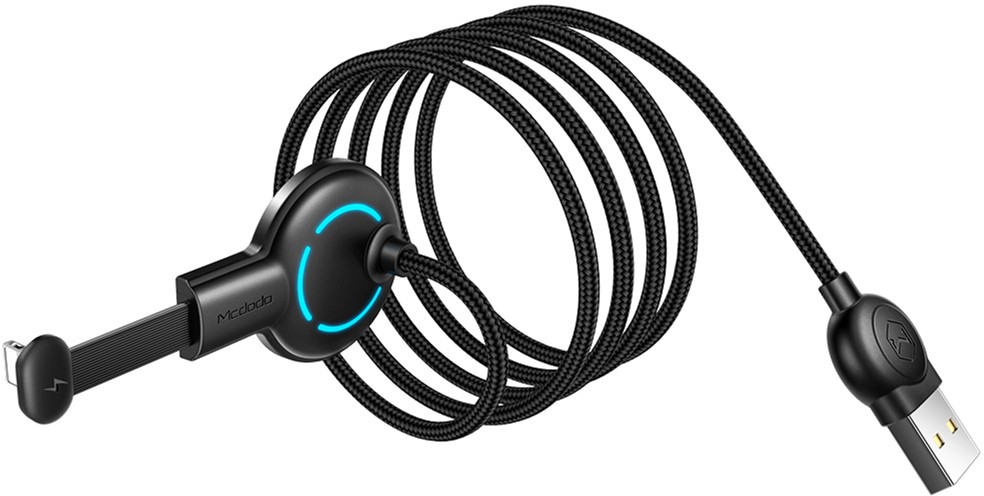 

Кабель Mcdodo Gaming Cable for Lightning 1.2 м Black (CA-5950)