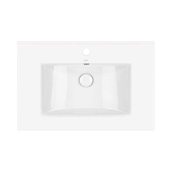 

Раковина Qtap Albatross 700х460х180 White с донным клапаном QT01113070CW