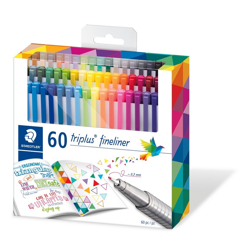 

Лайнеры цветные Staedtler Triplus (60шт/уп) (ST.334 C60)