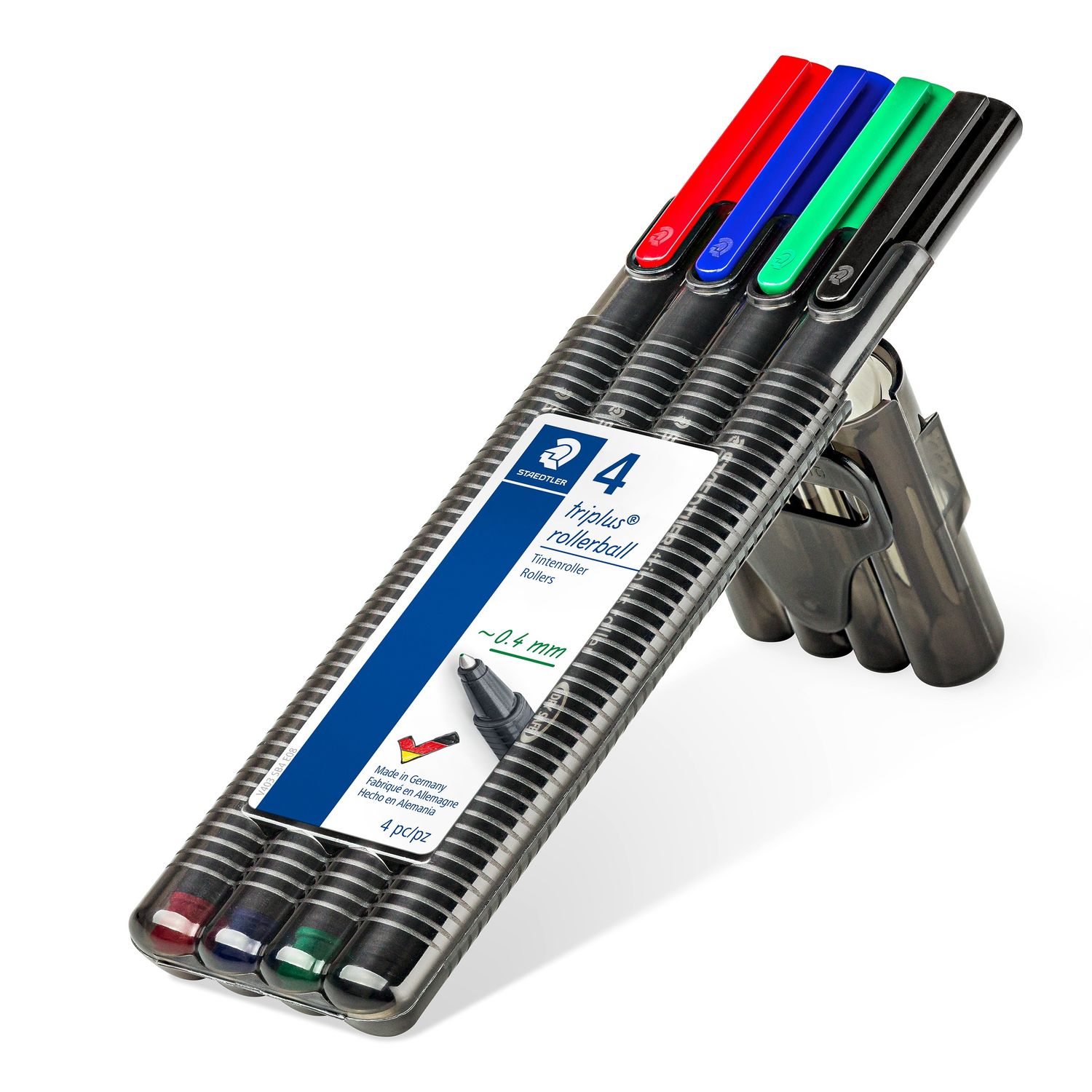 

Набор ручек-роллеров Triplus Staedtler (4шт/упак) (403 SB4)