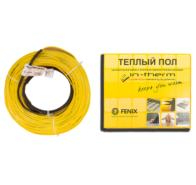 

Тепла підлога | Нагрівальний кабель IN-THERM ADSV 20Вт/м 460Вт 22м 3.5м.кв