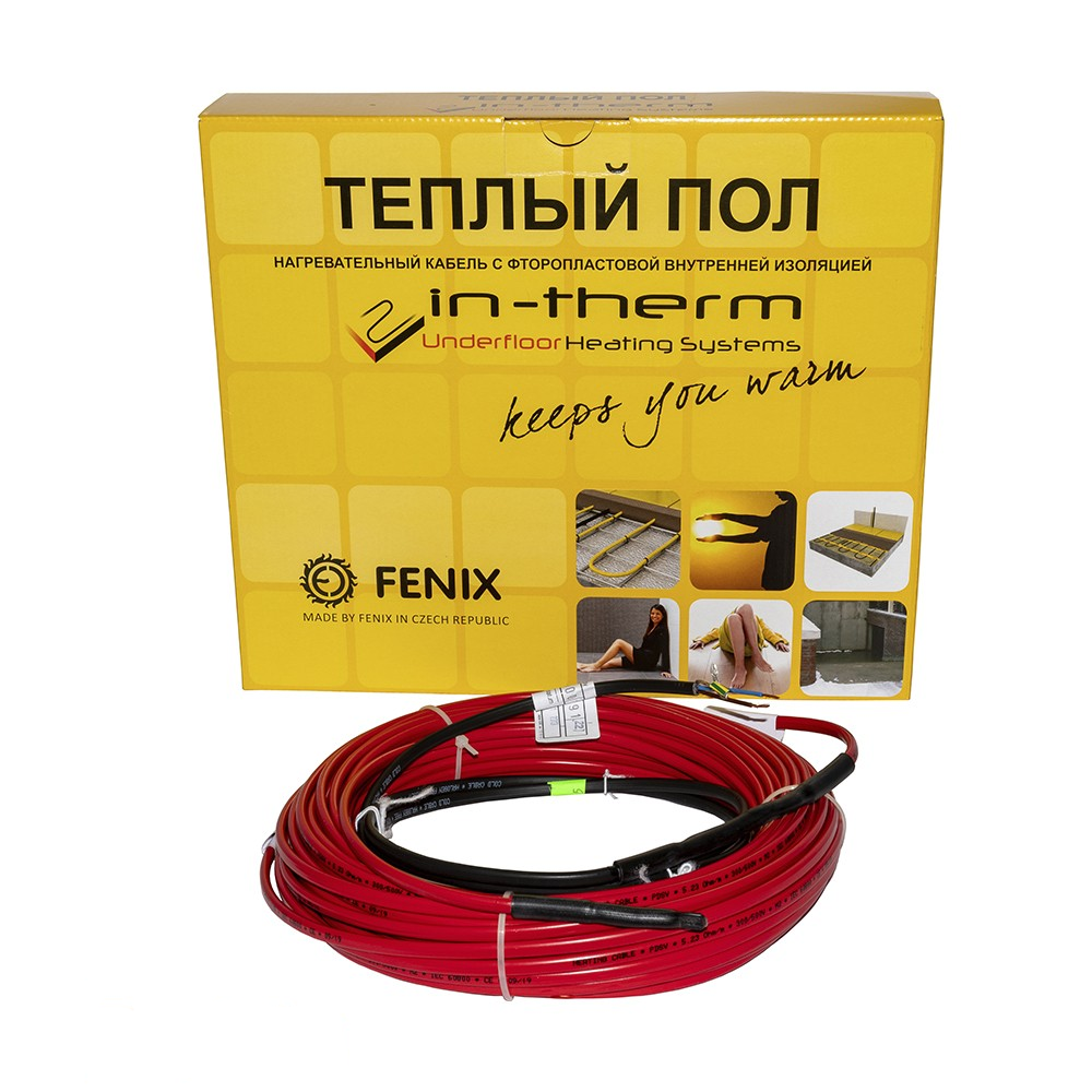 

Тепла підлога | Нагрівальний кабель IN-THERM ECO PDSV 20Вт/м.кв 1080Вт 53м 9.3м.кв