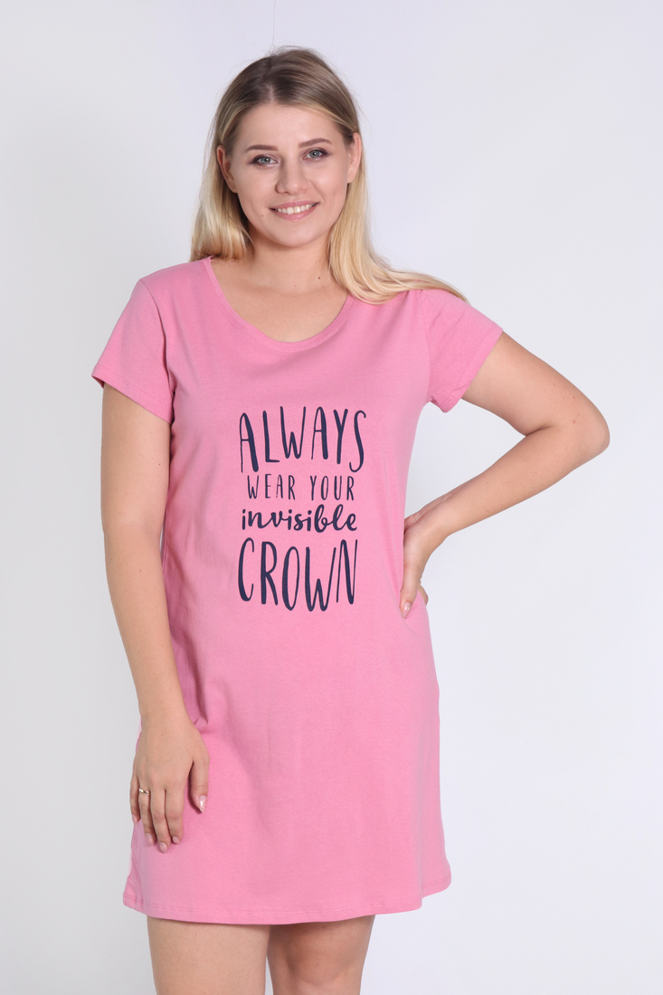 

Туника N.EL 1209-12-2  розовый 65944, Туника N.EL 1209-12-2 XL розовый 65944