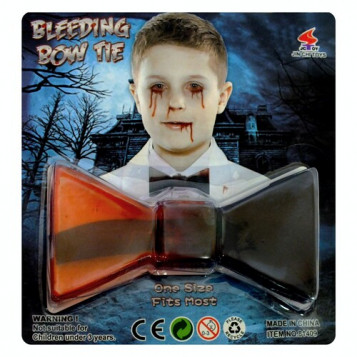 

Галстук-бабочка Кровавая Halloween 17-442