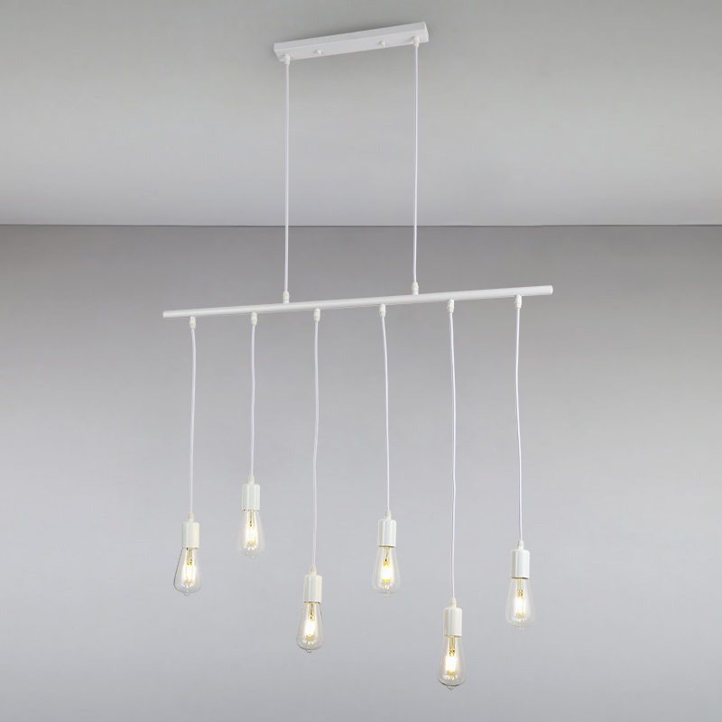 

Люстра подвесная Light House LS-14647-6 WH белая
