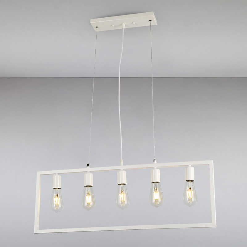 

Люстра подвесная Light House LS-14648-5 WH белая