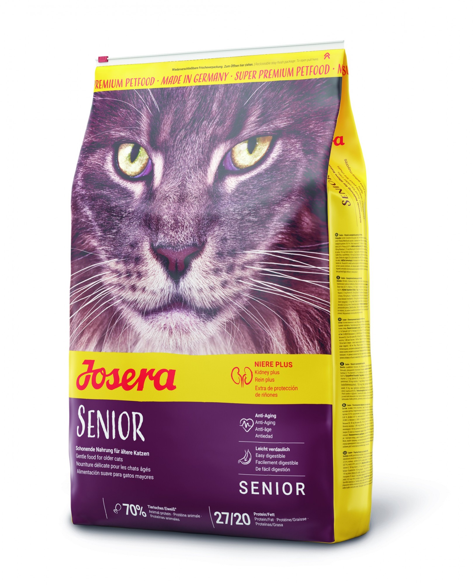 

Сухой корм Josera Cat Carismo для пожилых котов 10 кг