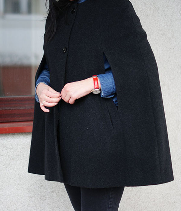 

Пальто Кейп Nklook S(44) Черное