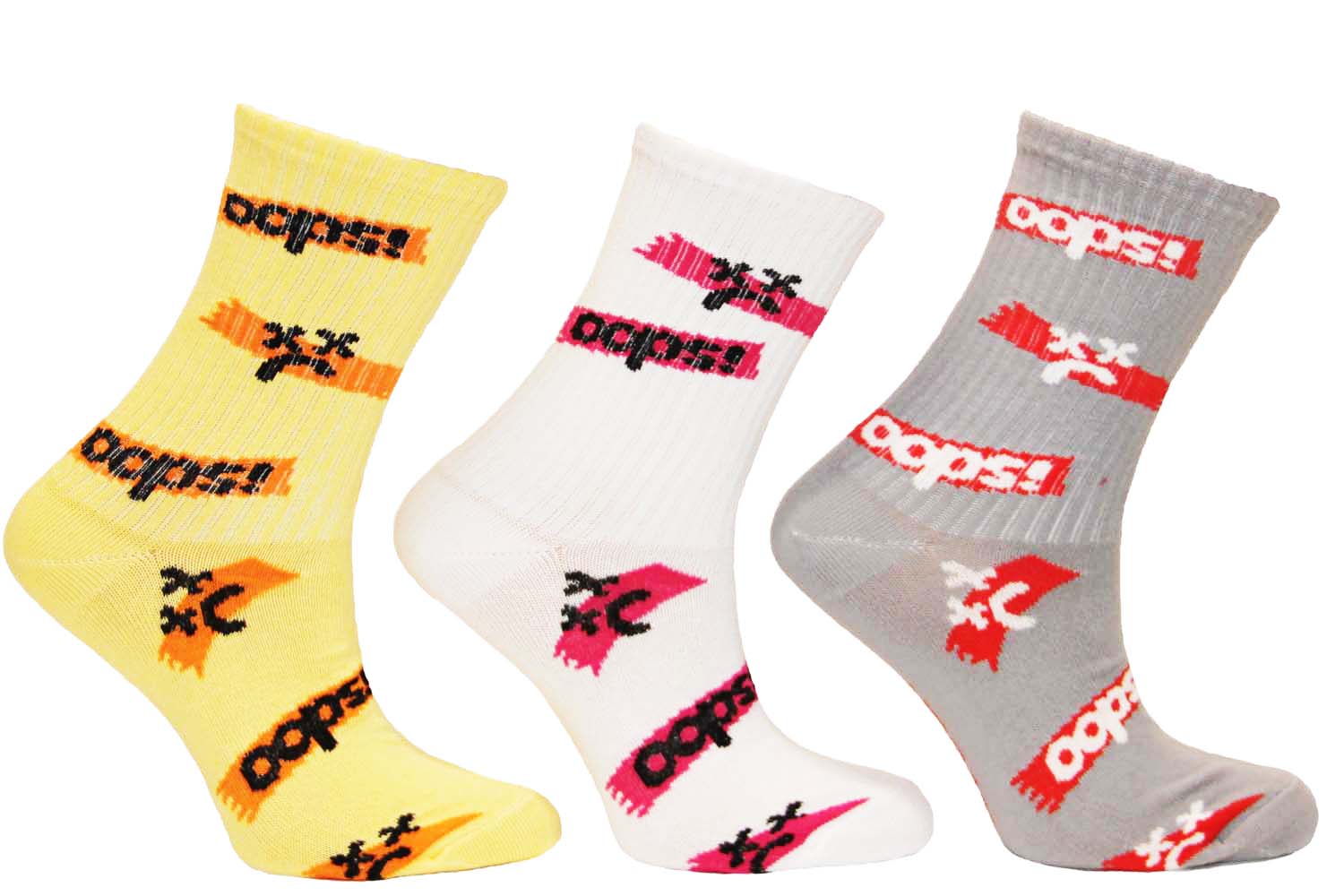 

Набір шкарпетки Urban Socks 1214Oops 3 пари - Кольорові, Набір шкарпетки Urban Socks 1214Oops 3 пари 36-39 Кольорові