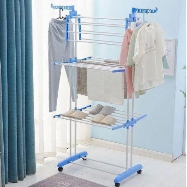 

СУШИЛКА ДЛЯ ВЕЩЕЙ GARMENT RACK WITH WHEELS СКЛАДНАЯ СУШИЛКА ДЛЯ БЕЛЬЯ