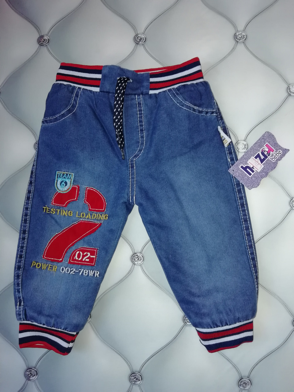 

Джинсы на махре мальчику 202 Hazal kids 92 синий