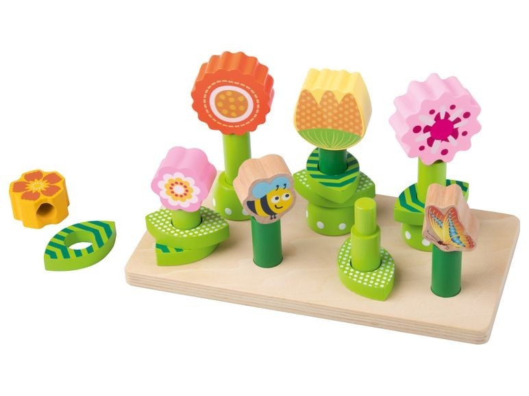 

Деревянные игрушки сад PLAYTIVE® JUNIOR из натурального дерева от 1 года