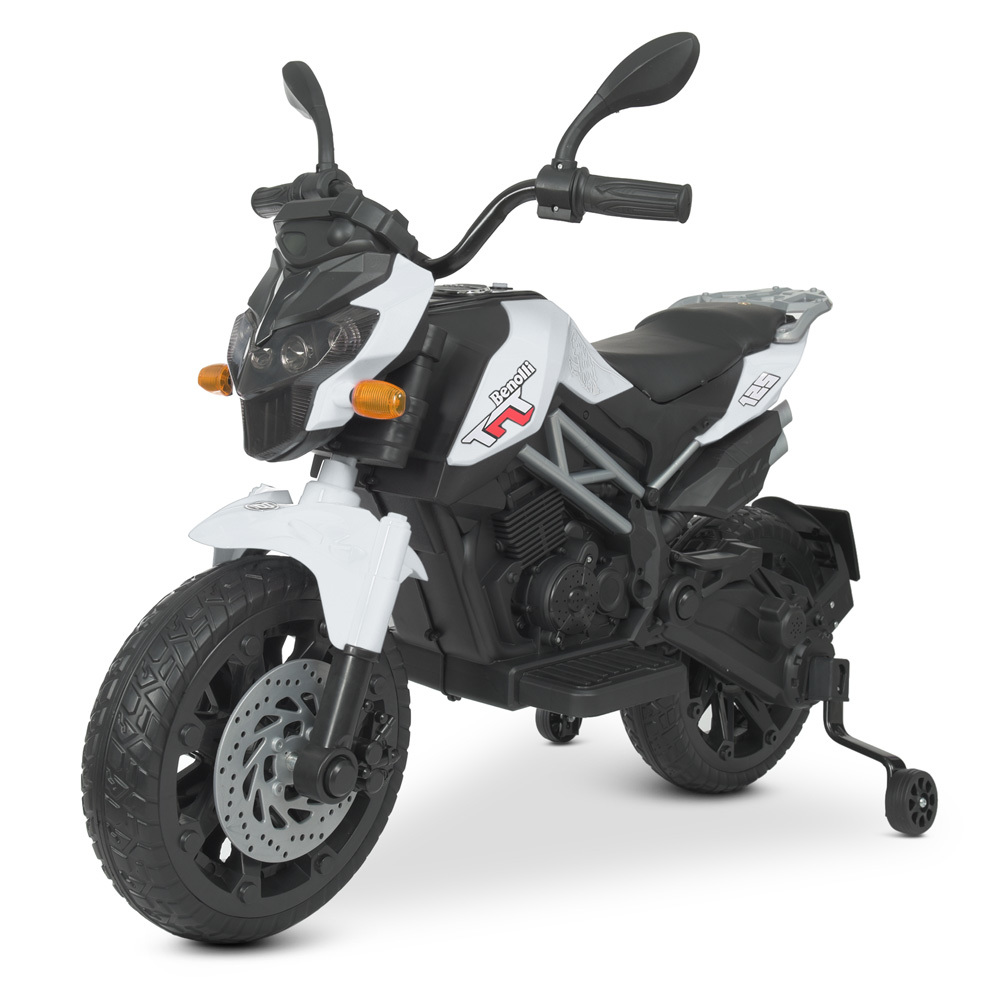 

Мотоцикл Bambi Racer M 4621EL-1 Black-White (M 4621EL)