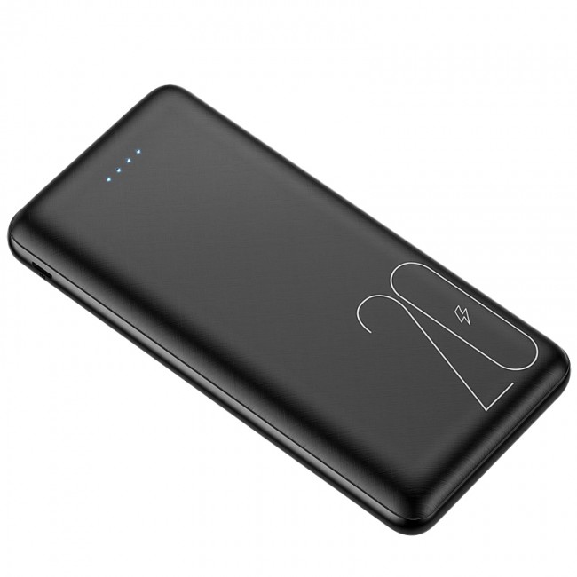 

УМБ Usams Dual Power Bank 20000 mAh 2xUSB Black (PB-0004)