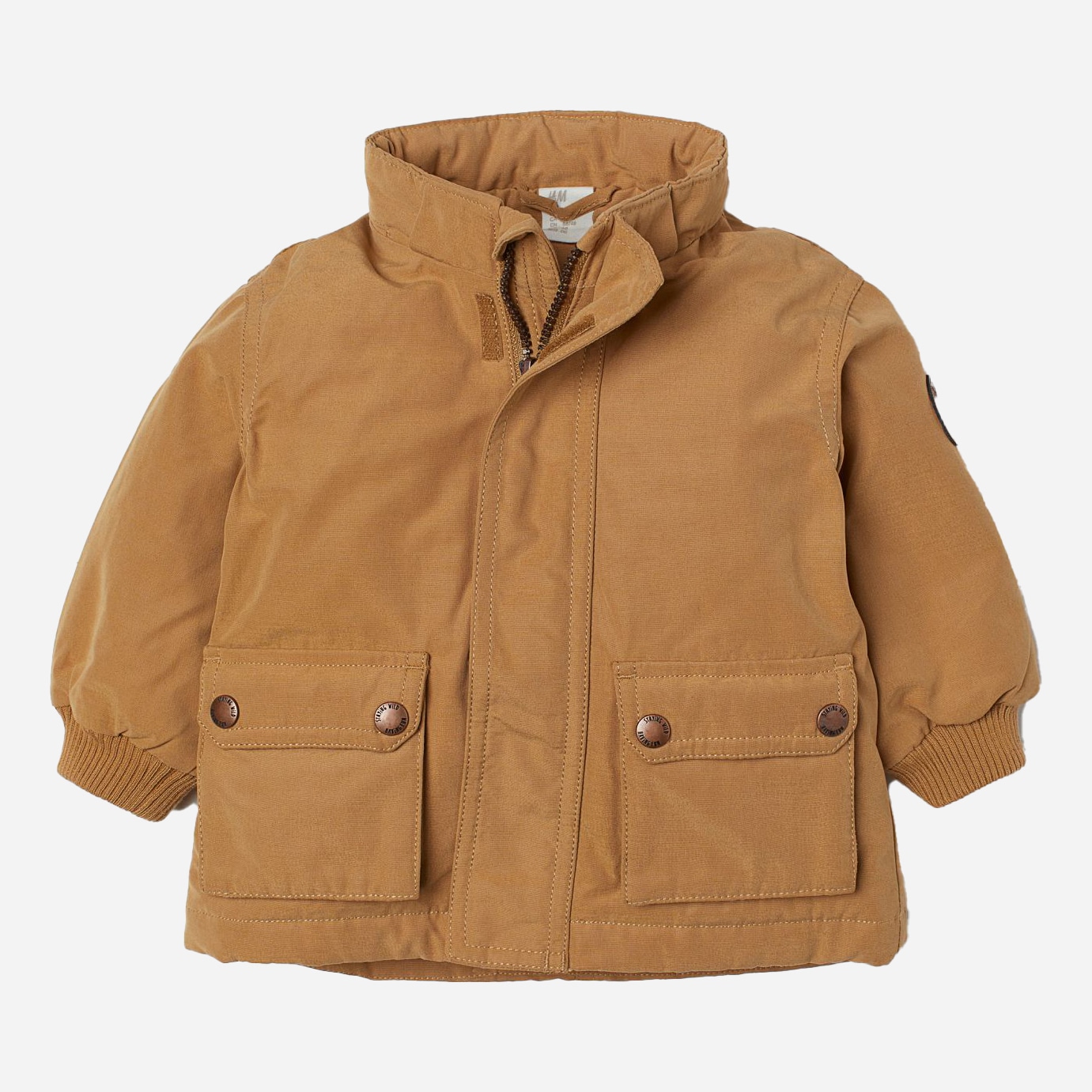 

Демисезонная куртка H&M 0641071-8 92 см Бежевая (СА2000001756362)