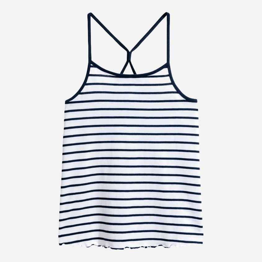 

Майка H&M 0491563-5 170 см Белая (СА2000001474297)