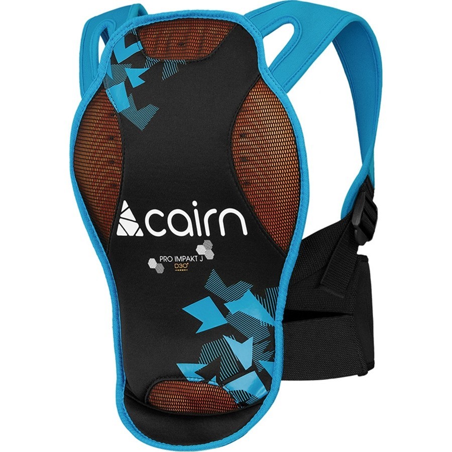 

Защита спины детская Cairn Pro Impakt D3O Jr 6 Черный-Голубой