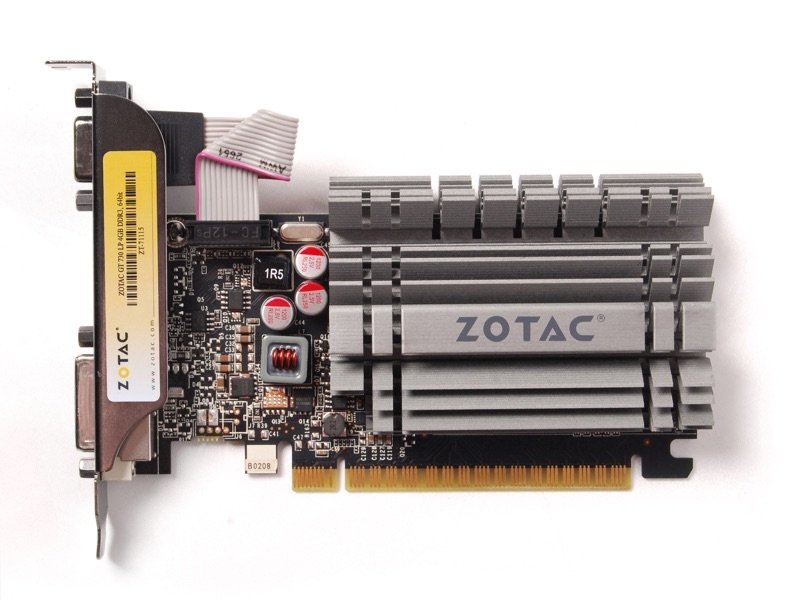 

Видеокарта Zotac GT 730 Zone Edition 4GB 64Bit DDR3 (9288-9N308-A00Z8) Refurbished