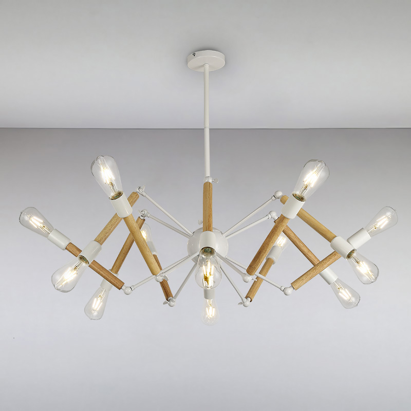 

Люстра потолочная Light House LS-14643-12 WH белая