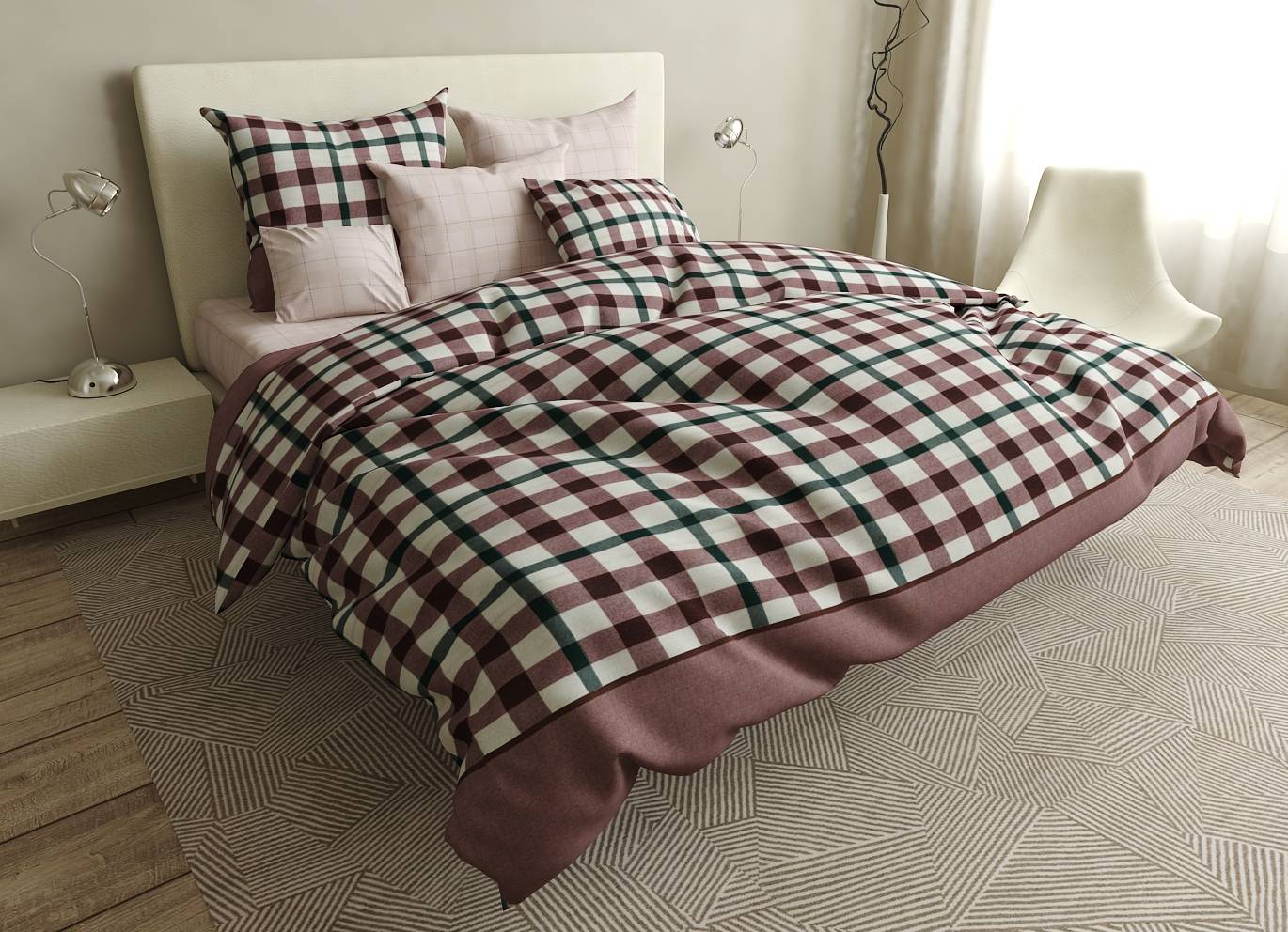

Простынь MirSon Бязь Premium 17-0364 Djibouti 180x220
