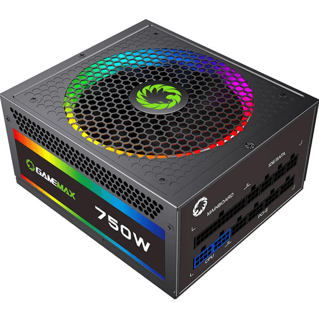 

Блок питания GameMax RGB-750 (750 Вт)