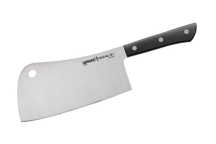 

Нож-топорик кухонный Samura Harakiri для мяса 180 мм (SHR-0040B)