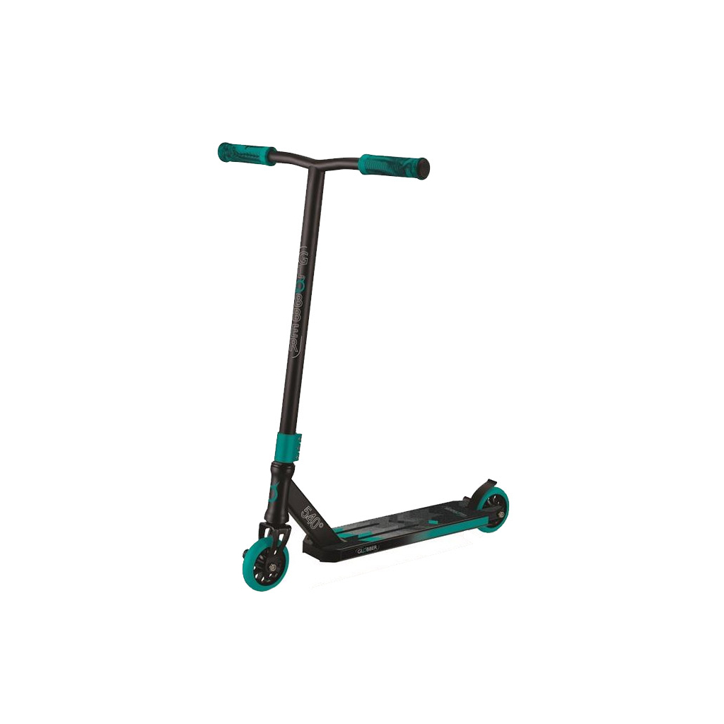 

Самокат Globber GS540 Трюковой с пегами Черно-бирюзовый (622-105-3)