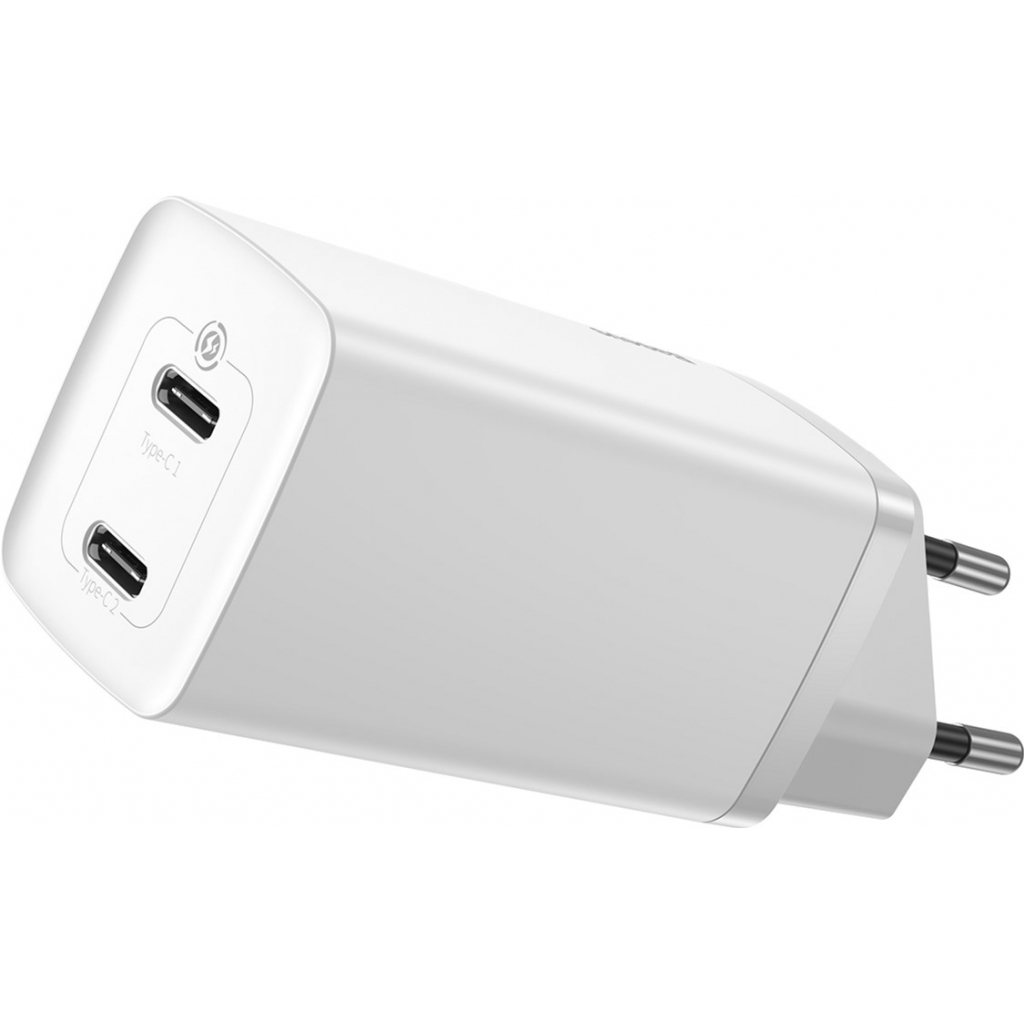 

Зарядное устройство Baseus GaN2 Lite QC C+C 65W EU (CCGAN2L-E02)