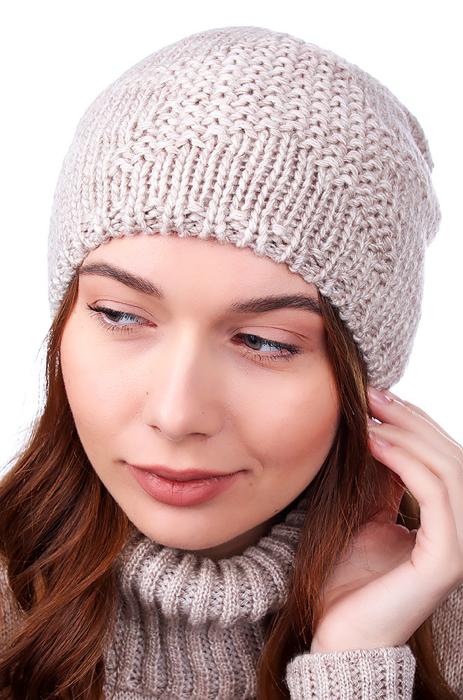 

Шапка BS 323-2 46 см Бежевый