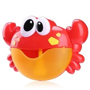 

Детская Игрушка для купания пускающая пузыри Bubble Crab Красный на батарейках